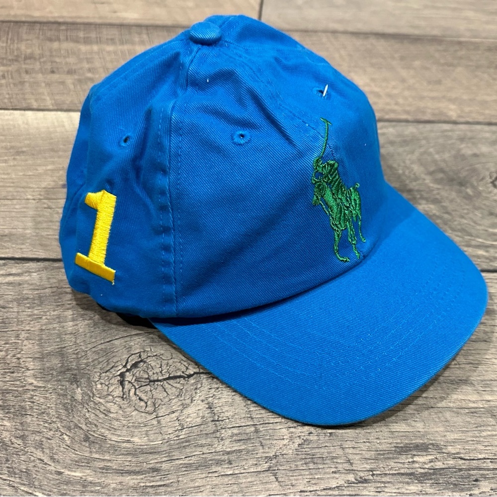 Polo Ralph Lauren Blue Cap with Embroidered Logo